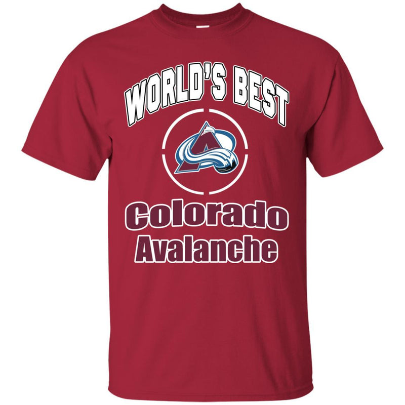 Amazing World's Best Dad Colorado Avalanche T Shirts