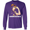 Beautiful Girl Unbreakable Go Minnesota Vikings T Shirt