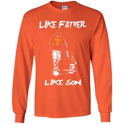 Happy Like Father Like Son Tennessee Volunteers T Shirts