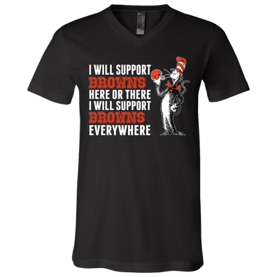 I Will Support Everywhere Cleveland Browns T Shirts