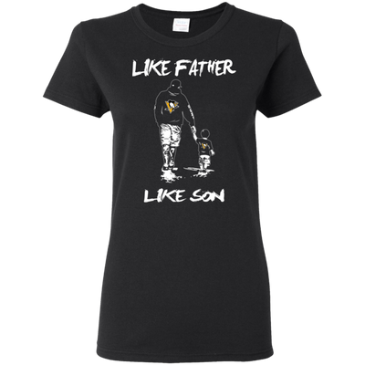 Happy Like Father Like Son Pittsburgh Penguins T Shirts