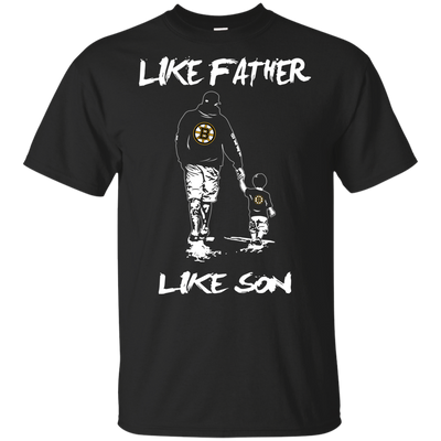 Happy Like Father Like Son Boston Bruins T Shirts