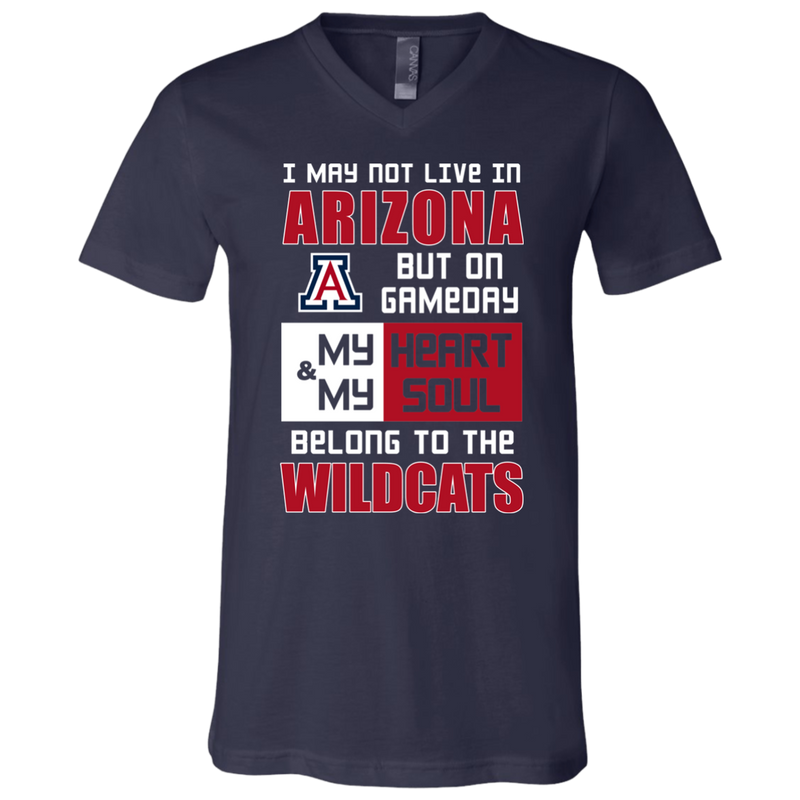 My Heart And My Soul Belong To The Arizona Wildcats T Shirts