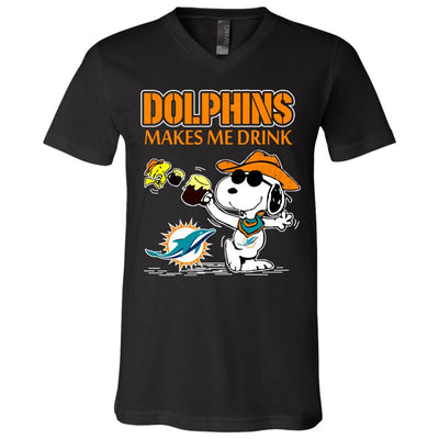 Miami Dolphins Make Me Drinks T-Shirt