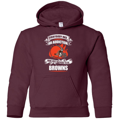 Everybody Has An Addiction Mine Just Happens To Be Cleveland Browns T Shirt