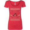 Arizona Diamondbacks Stitch Knitting Style Ugly T Shirts WNG