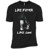 Happy Like Father Like Son Eastern Michigan Eagles T Shirts