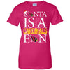 Santa Is A Arizona Cardinals Fan T Shirts