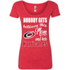 Nobody Gets Between Mom And Her Carolina Hurricanes T Shirts