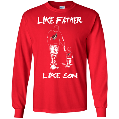 Happy Like Father Like Son Arizona Coyotes T Shirts