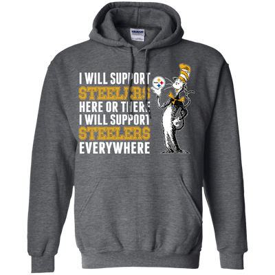 I Will Support Everywhere Pittsburgh Steelers T Shirts