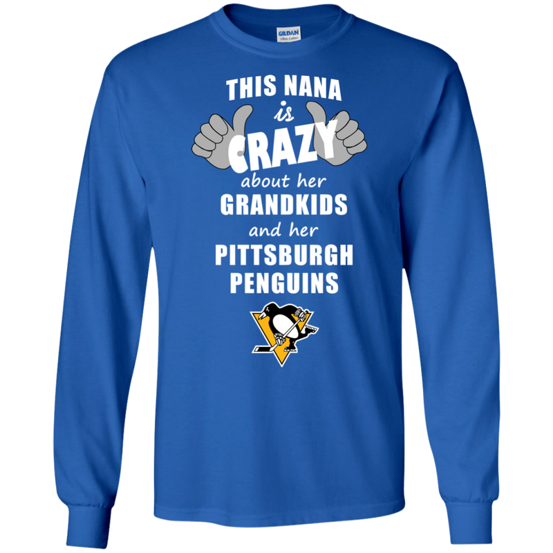 This Nana Is Crazy About Her Grandkids And Her Pittsburgh Penguins T Shirts