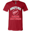 Amazing World's Best Dad Detroit Red Wings T Shirts