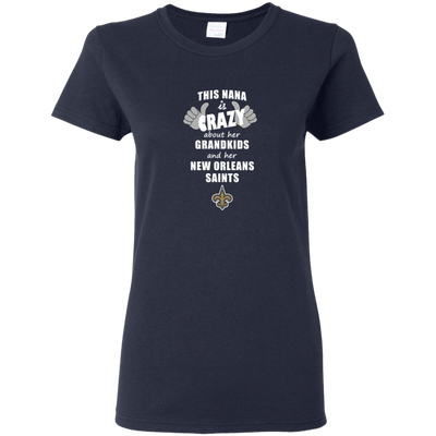 This Nana Is Crazy About Her Grandkids And Her New Orleans Saints T Shirts