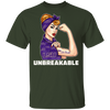 Beautiful Girl Unbreakable Go LSU Tigers T Shirt