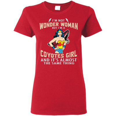 I'm Not Wonder Woman Arizona Coyotes T Shirts