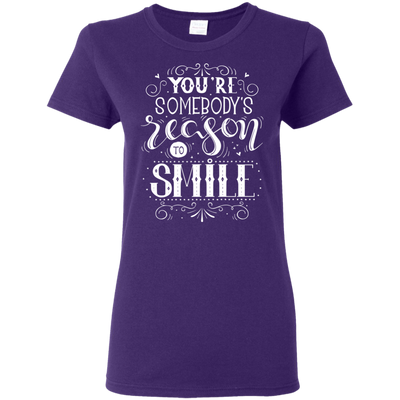 You Are Somebody's Reason To Smile T Shirts V1