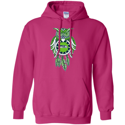 Dreamcatcher Owl Seattle Seahawks T Shirt