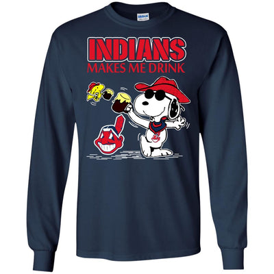 Cleveland Indians Makes Me Drinks T Shirt