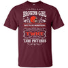 She Will Do It Twice And Take Pictures Cleveland Browns T Shirt