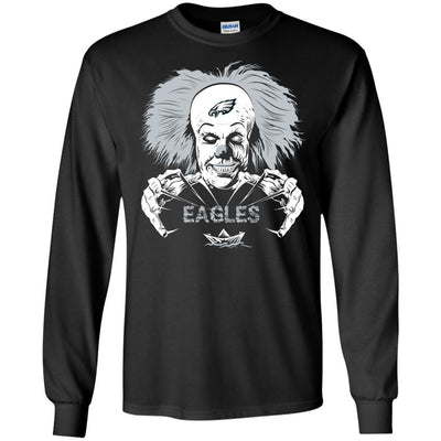 IT Horror Movies Philadelphia Eagles T Shirts