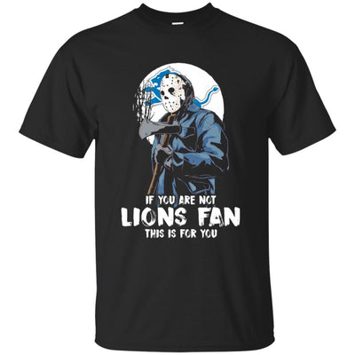 Jason With His Axe Detroit Lions T Shirts