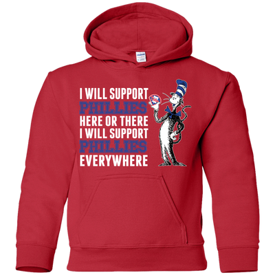 I Will Support Everywhere Philadelphia Phillies T Shirts