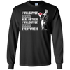 I Will Support Everywhere Cincinnati Reds T Shirts