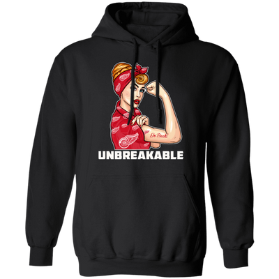 Beautiful Girl Unbreakable Go Detroit Red Wings T Shirt