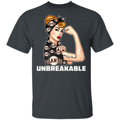 Beautiful Girl Unbreakable Go San Francisco Giants T Shirt