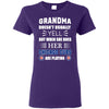 Grandma Doesn't Usually Yell Chicago Cubs T Shirts