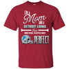 Cool Pretty Perfect Mom Fan Detroit Lions T Shirt