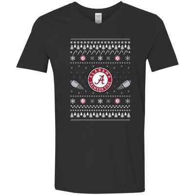Alabama Crimson Tide Stitch Knitting Style Ugly T Shirts
