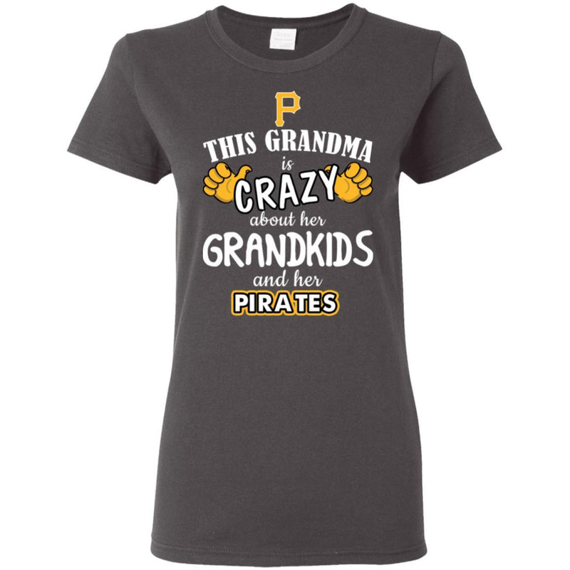 This Grandma Is Crazy About Her Grandkids And Her Pittsburgh Pirates T Shirt