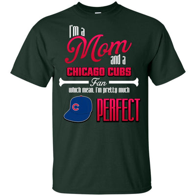 Cool Pretty Perfect Mom Fan Chicago Cubs T Shirt