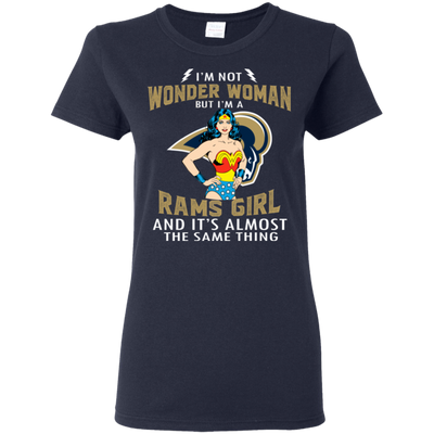 I'm Not Wonder Woman Los Angeles Rams T Shirts
