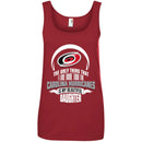The Only Thing Dad Loves His Daughter Fan Carolina Hurricanes T Shirt