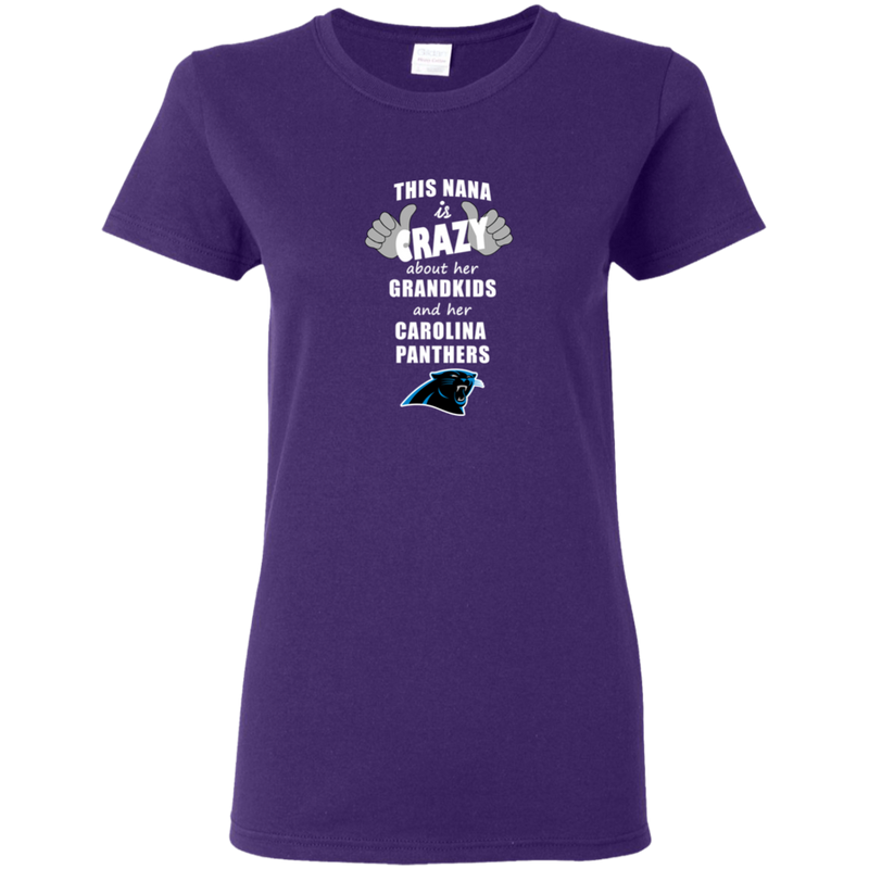 This Nana Is Crazy About Her Grandkids And Her Carolina PanthersT Shirts