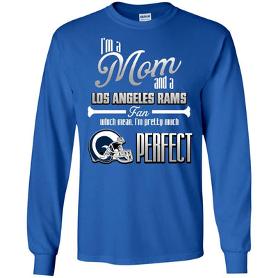 Cool Pretty Perfect Mom Fan Los Angeles Rams T Shirt