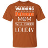 Warning Mom Will Cheer Loudly Bowling Green Falcons T Shirts