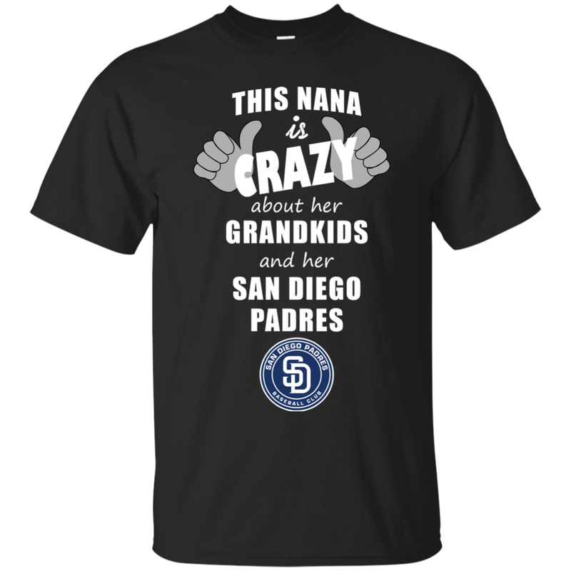 This Nana Is Crazy About Her Grandkids And Her San Diego Padres T Shirts