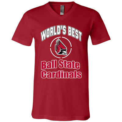Amazing World's Best Dad Ball State Cardinals T Shirts