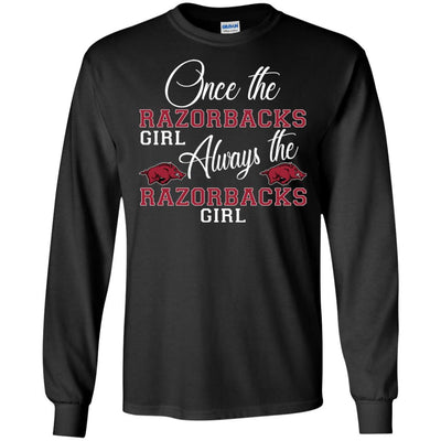 Always The Arkansas Razorbacks Girl T Shirts