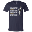 I Will Support Everywhere Akron Zips T Shirts