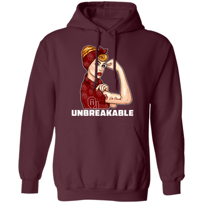 Beautiful Girl Unbreakable Go Oklahoma Sooners T Shirt