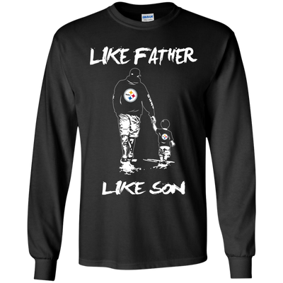 Happy Like Father Like Son Pittsburgh Steelers T Shirts