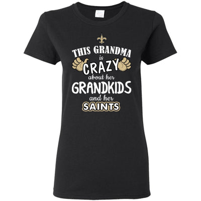 This Grandma Is Crazy About Her Grandkids And Her New Orleans Saints T Shirt