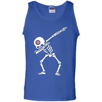 Dabbing Skull Chicago Cubs T Shirts