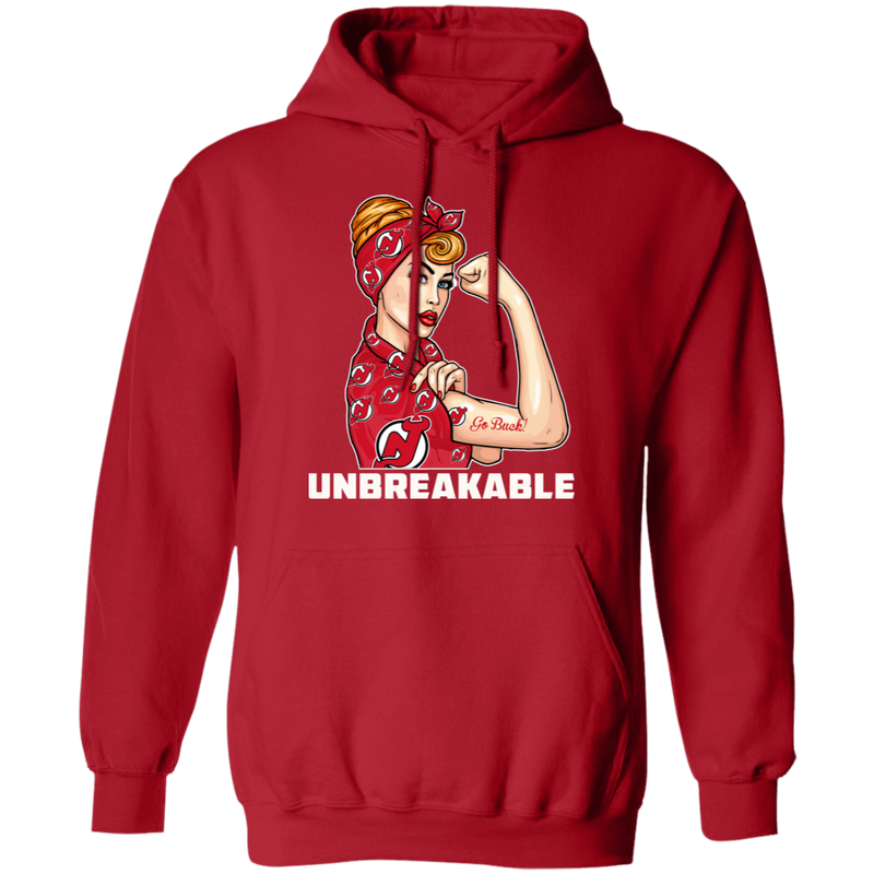 Beautiful Girl Unbreakable Go New Jersey Devils T Shirt