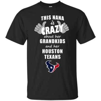 This Nana Is Crazy About Her Grandkids And Her Houston Texans T Shirts